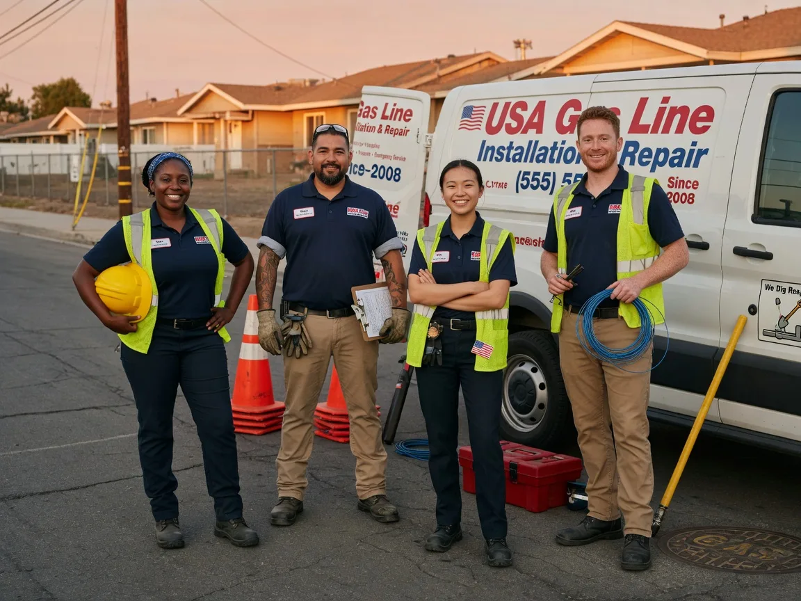 Gas Line Installation company in Fairview, NC